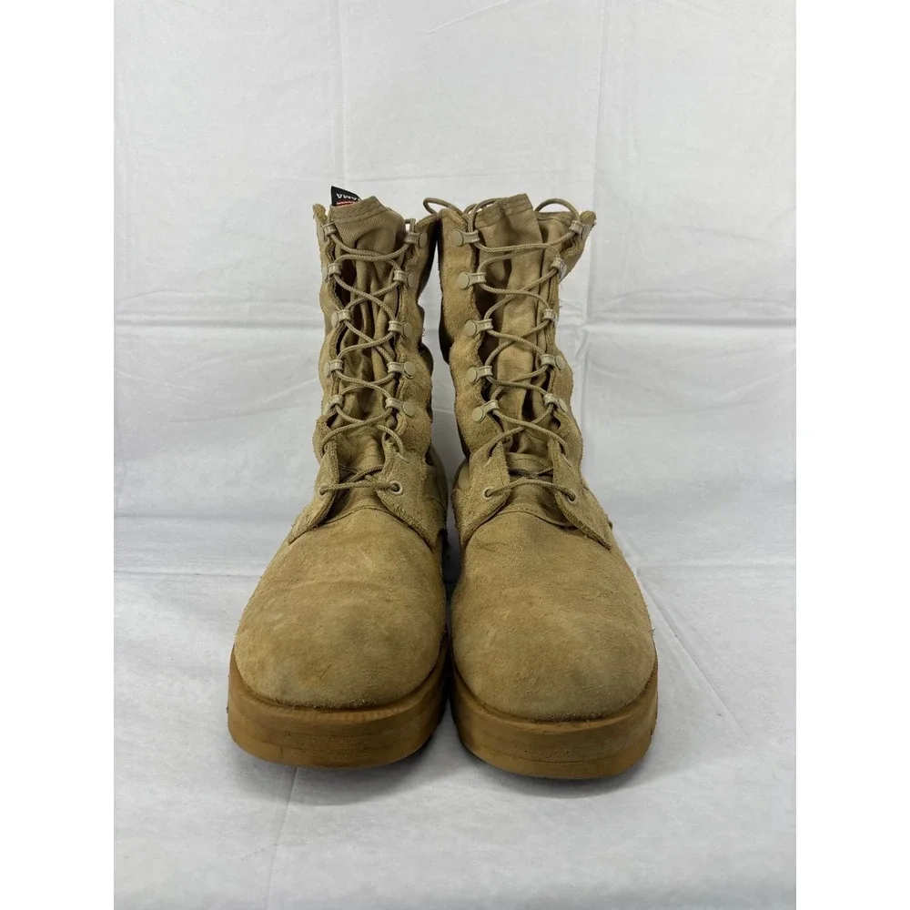 Altama Combat Boots Mens Beige Hot Weather HW Army Lace Up 12R Desert Military